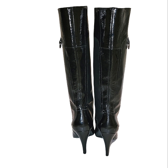 Gianni Bini Patent Leather and Leather Boots - Picture 4 of 7